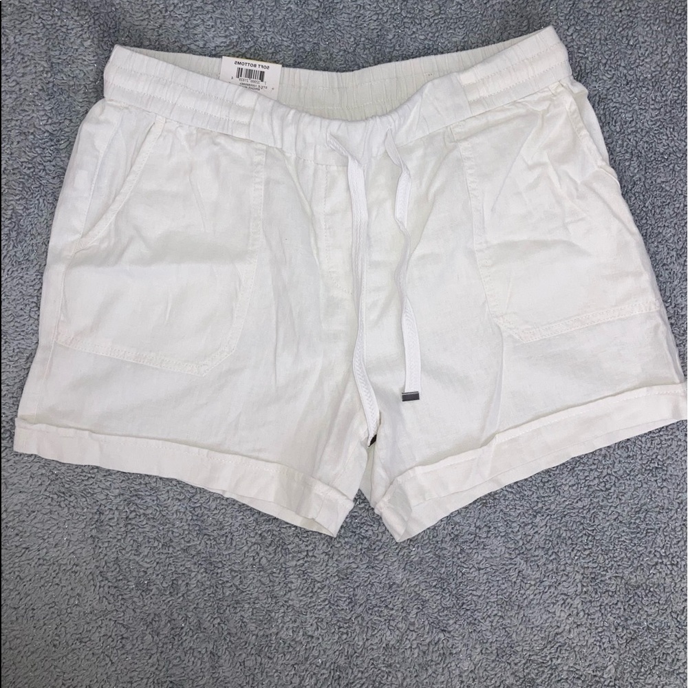 NWT (M) Style & Co. Linen blend shorts